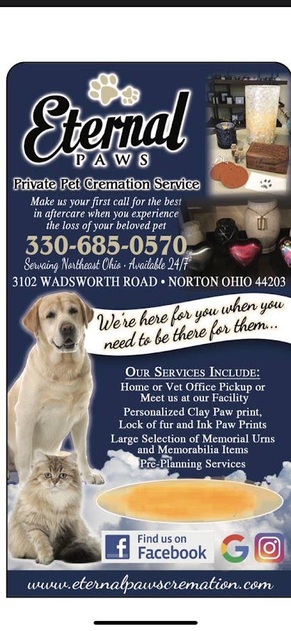 Eternal Paws Pet Cremation and Memorials's logo