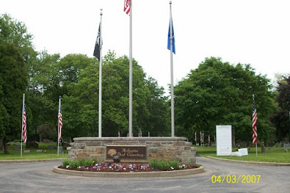 Arlington Park Cemetery's logo