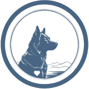 Pet Cremation Near Me Logo - Trusted Pet Memorial Services (Dark Version)